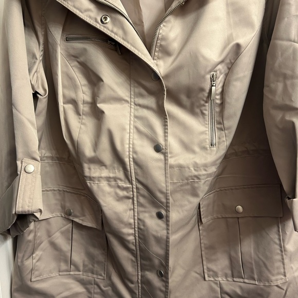STYLE & CO Windbreaker Jacket Pluy Size 20 - Picture 2 of 7